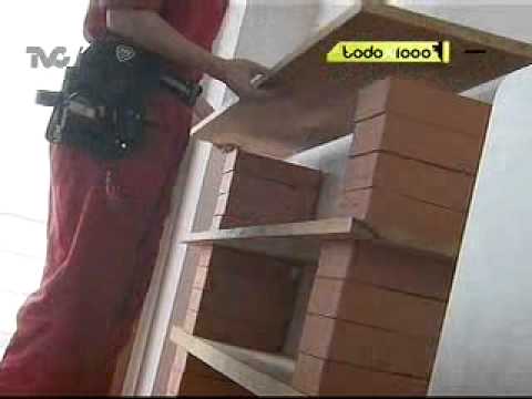Cómo Hacer un Estante de Ladrillo y Madera para tu Sala